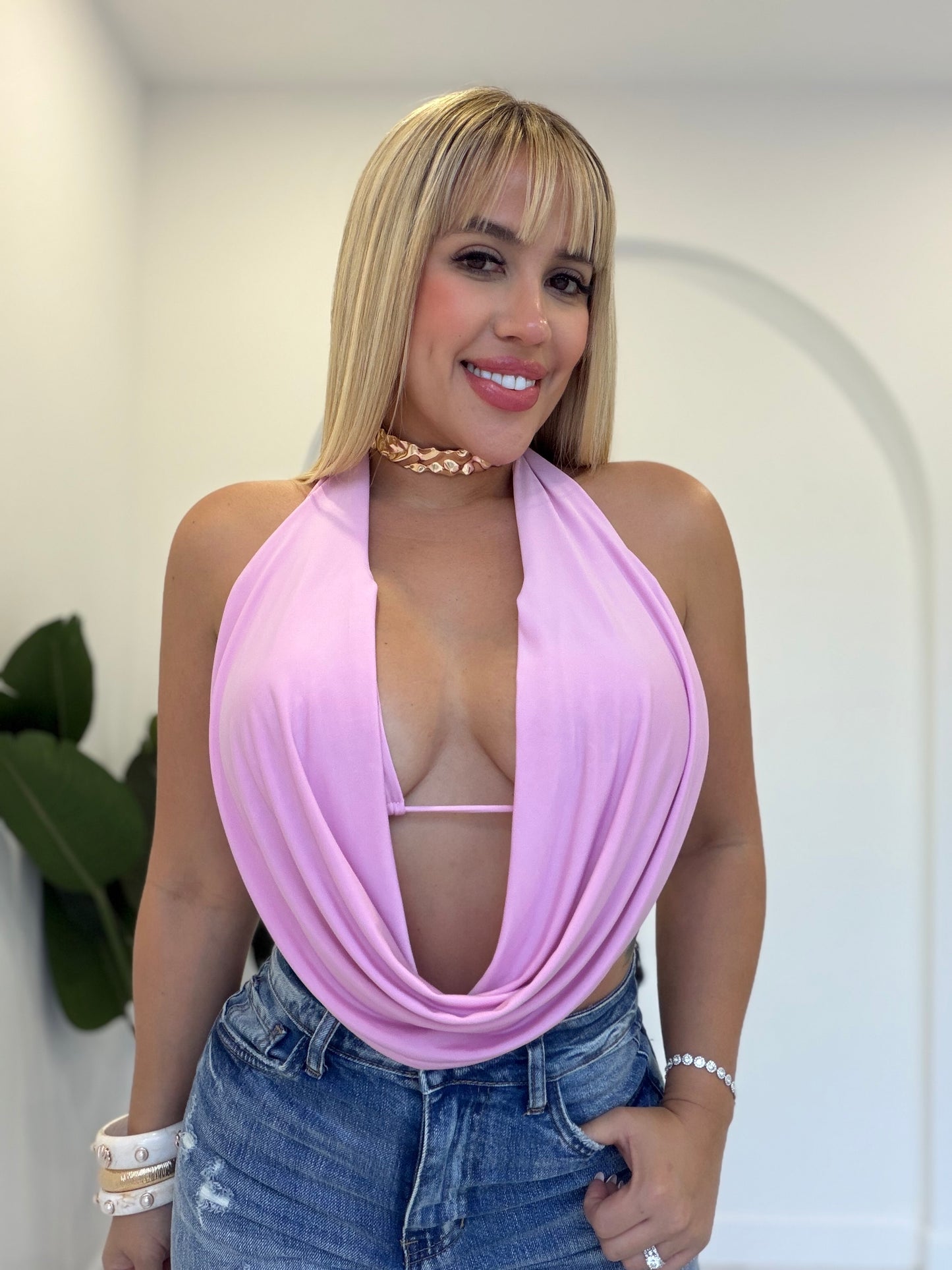Triangulito Halter top