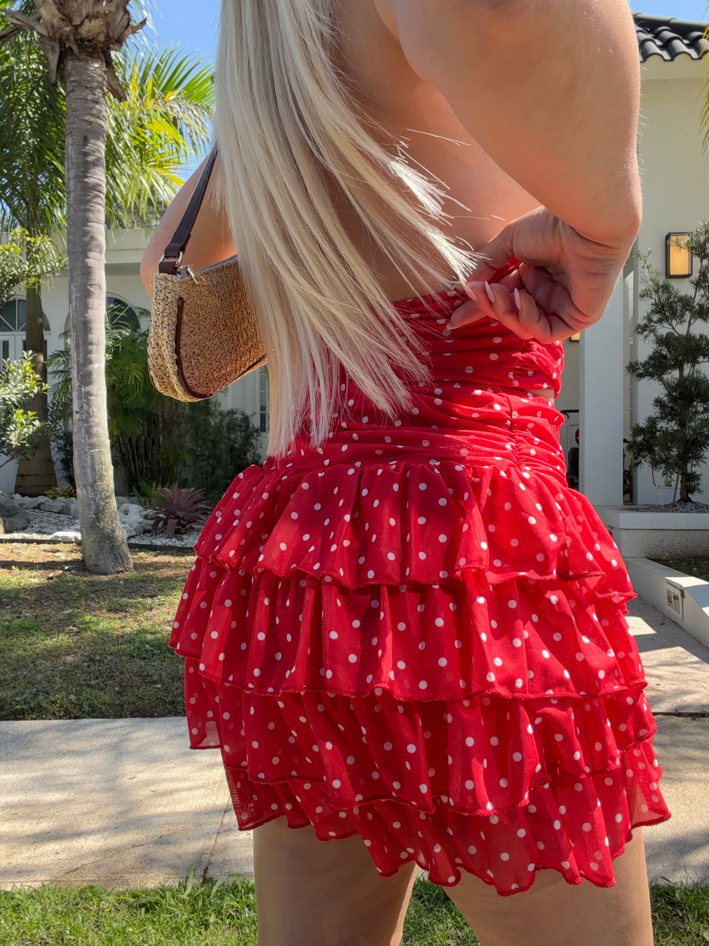 Polka Dot skort set