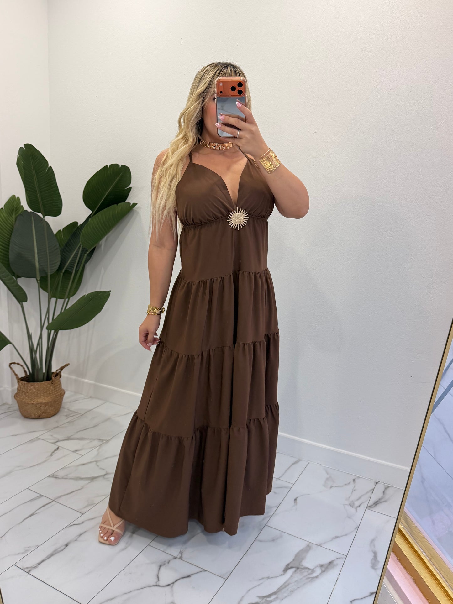 Sun maxi dress