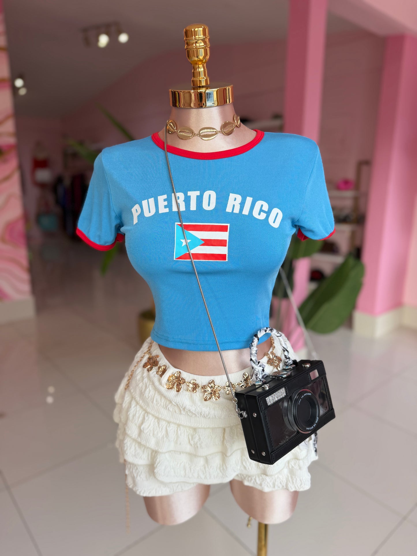 Coquette short crema