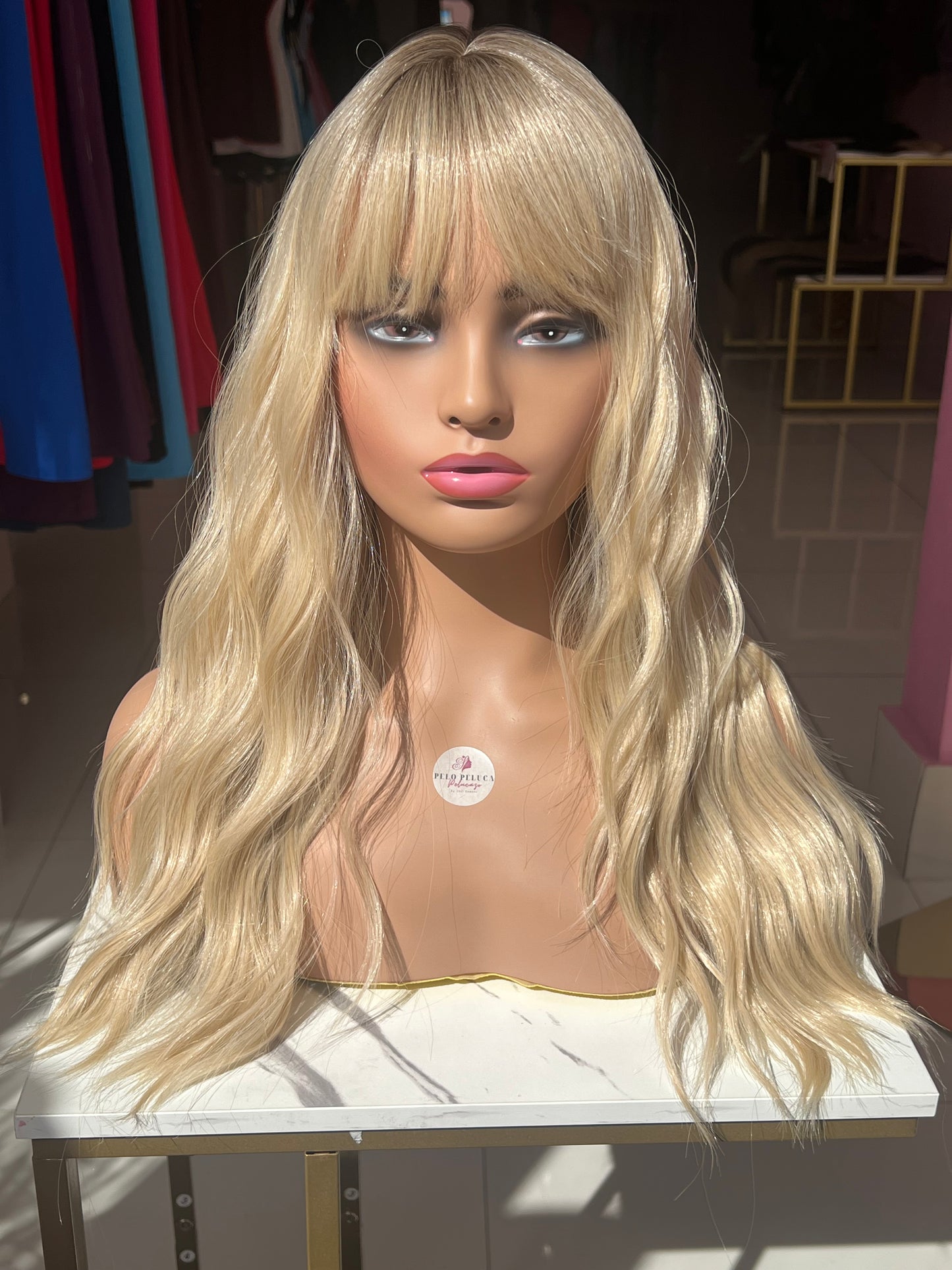 Barbie blonde Waves