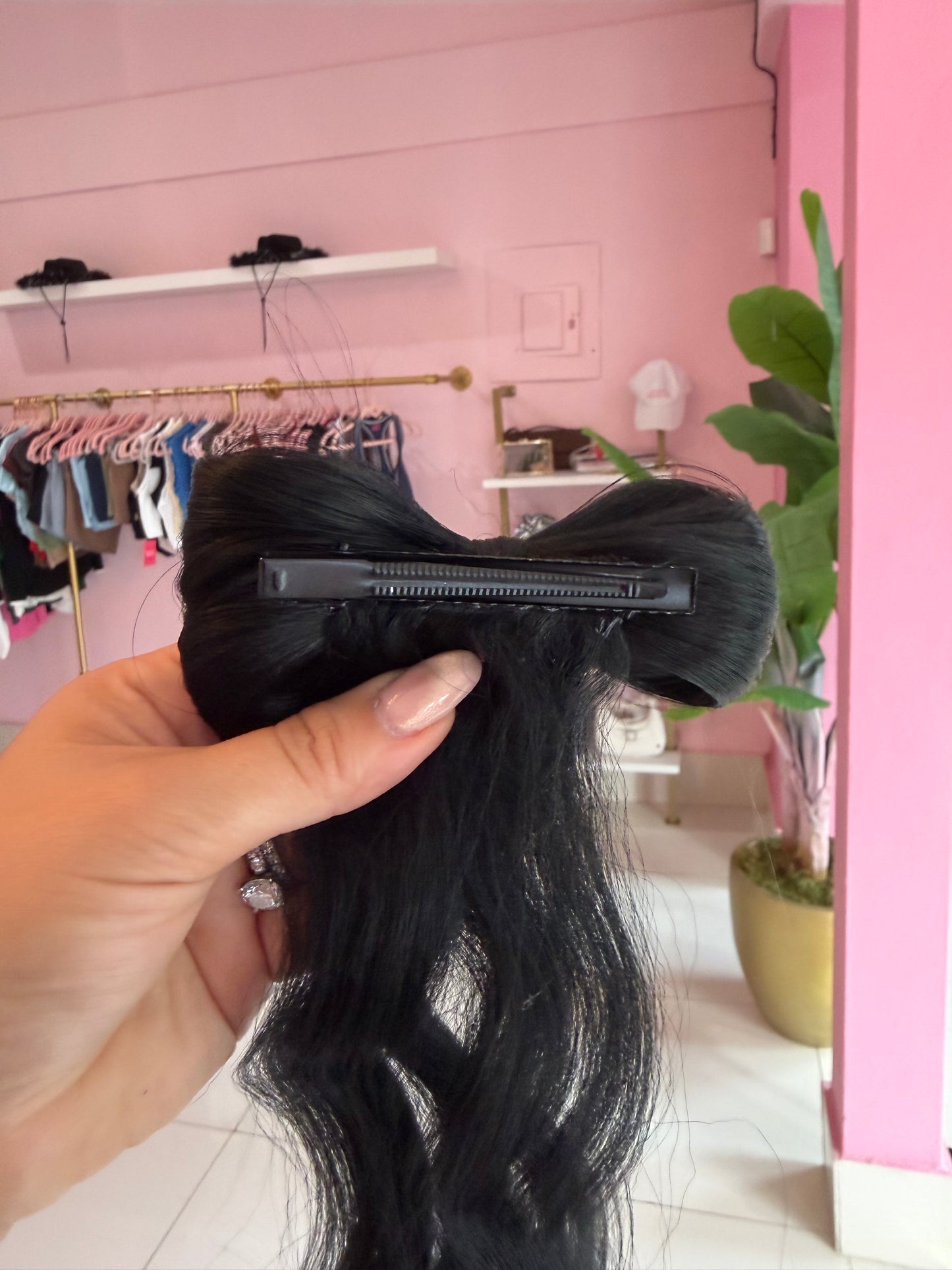 Hebilla de pelo lazo