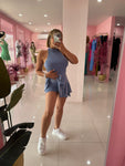 Vestido con pantalon Spandex