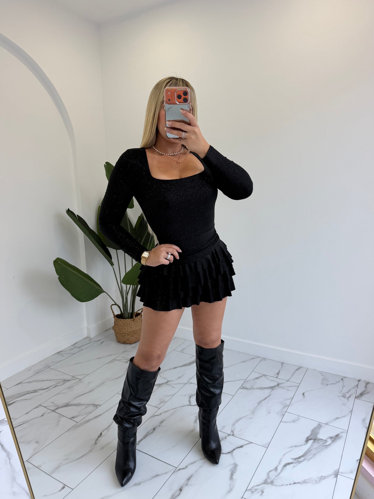 Manga larga Night dress