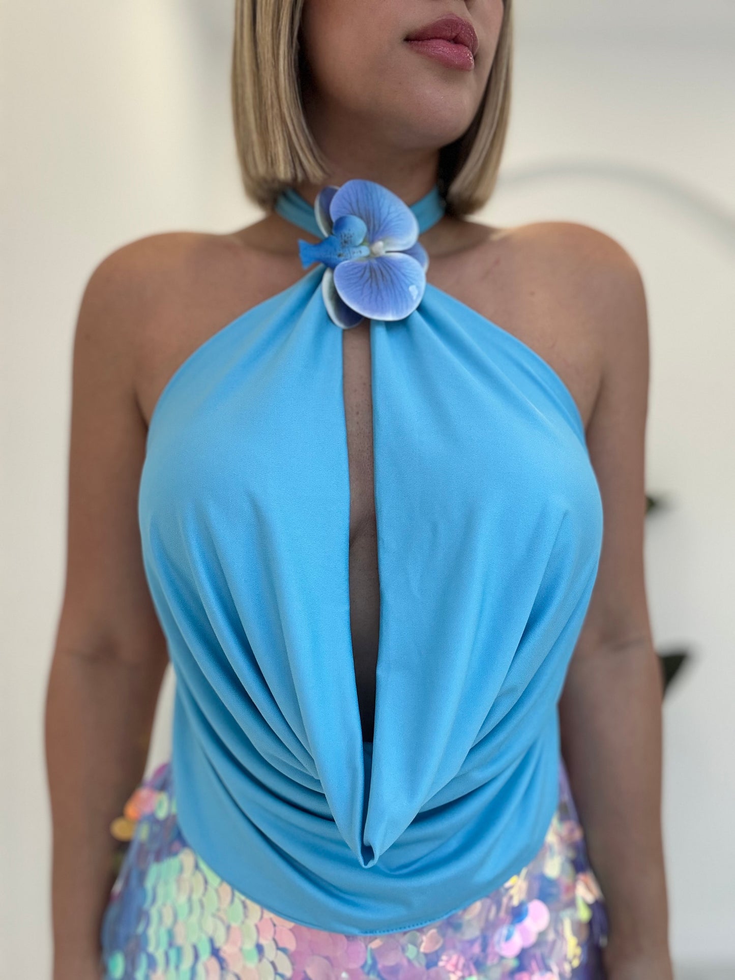 Orquidea Halter Top