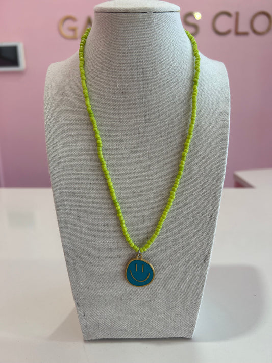 Happy Face Necklace