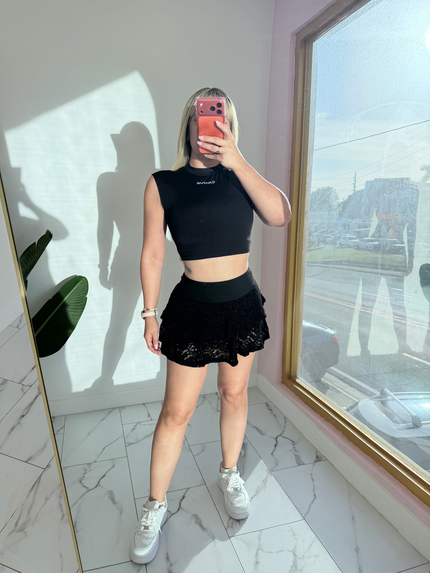 Skort Encaje