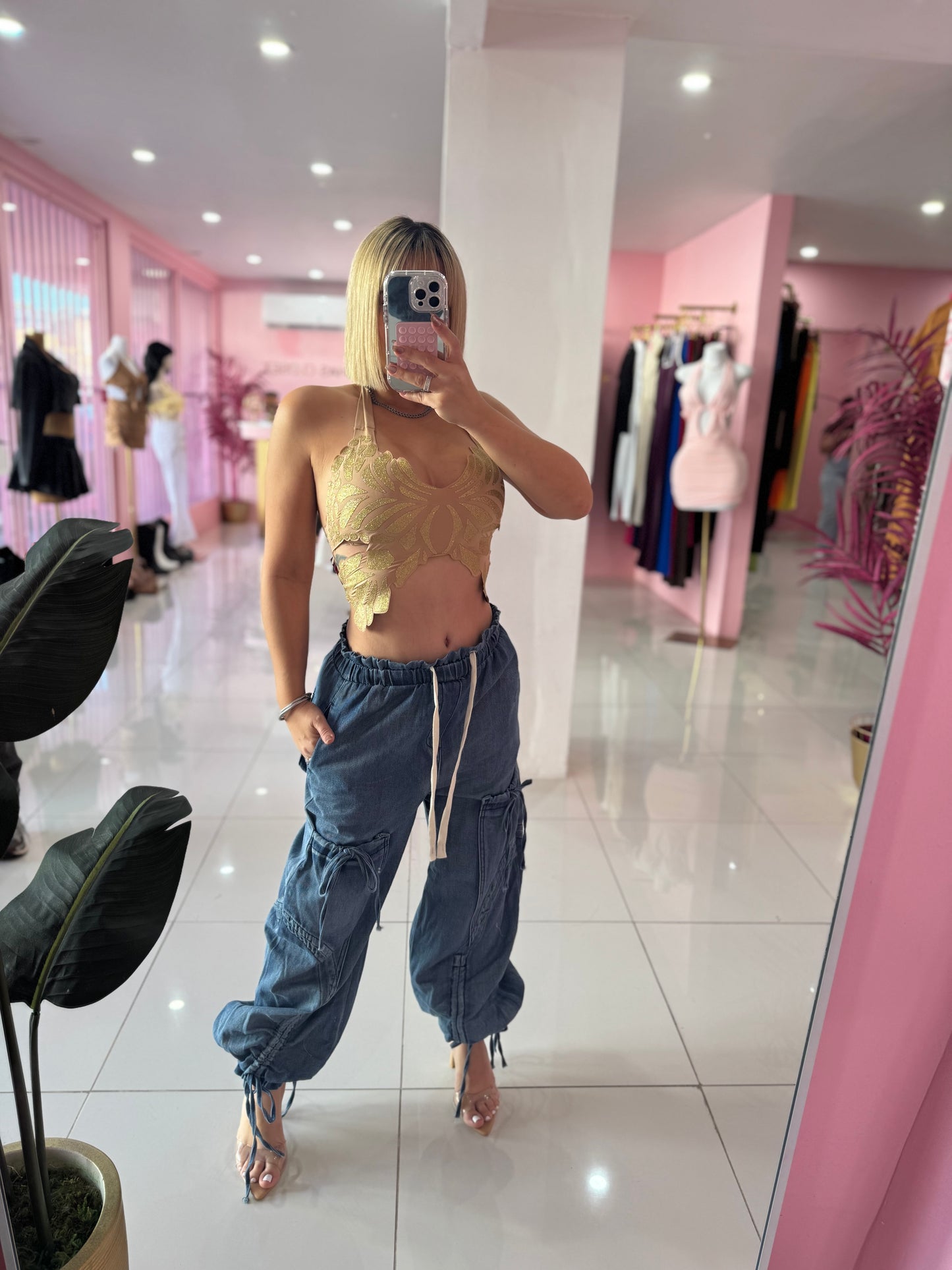 Mariposa nude Top