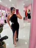 One Shoulder Long Dress