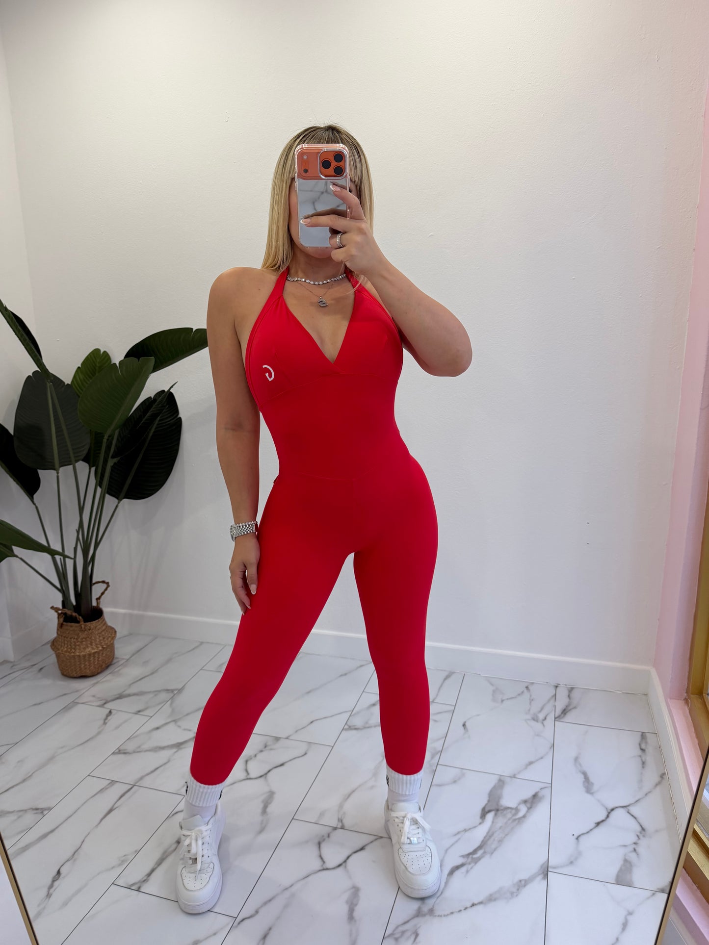 Jumpsuit Halter Bolsillos Sport