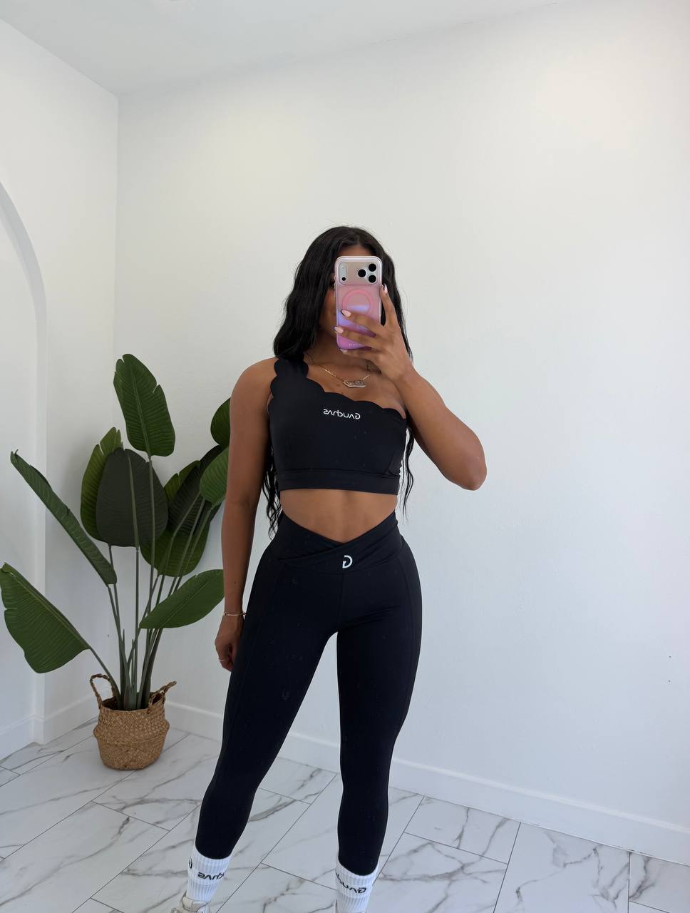 One shoulder sport set