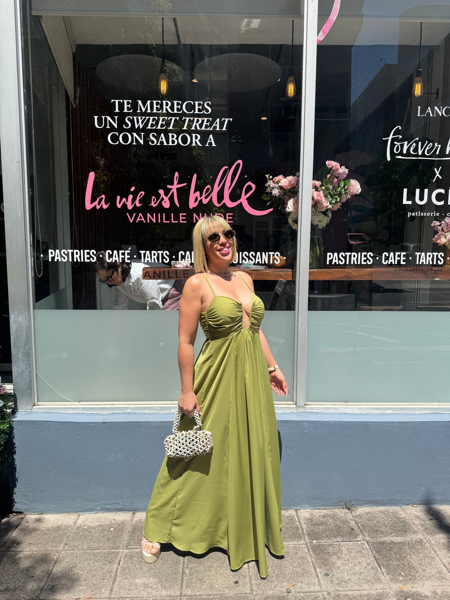 Olive Maxi dress