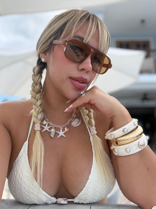 Gafas caramelo