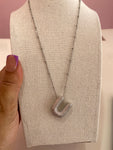 Cadena letra de cobre