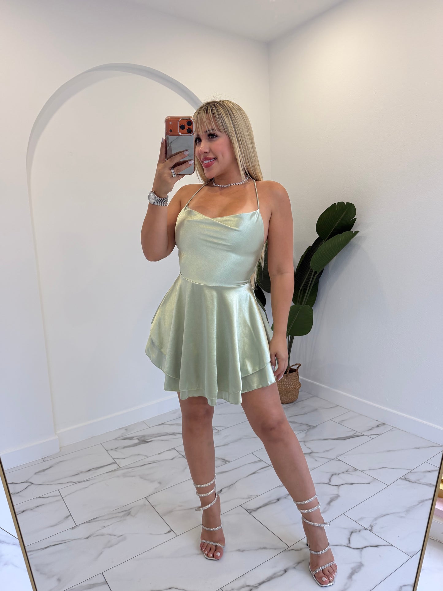 Satin Chic Dress