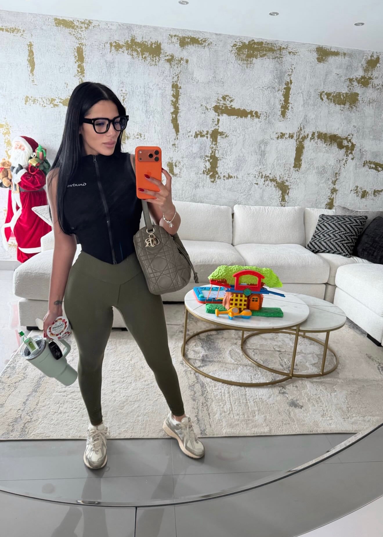 Zipper V Sport Top