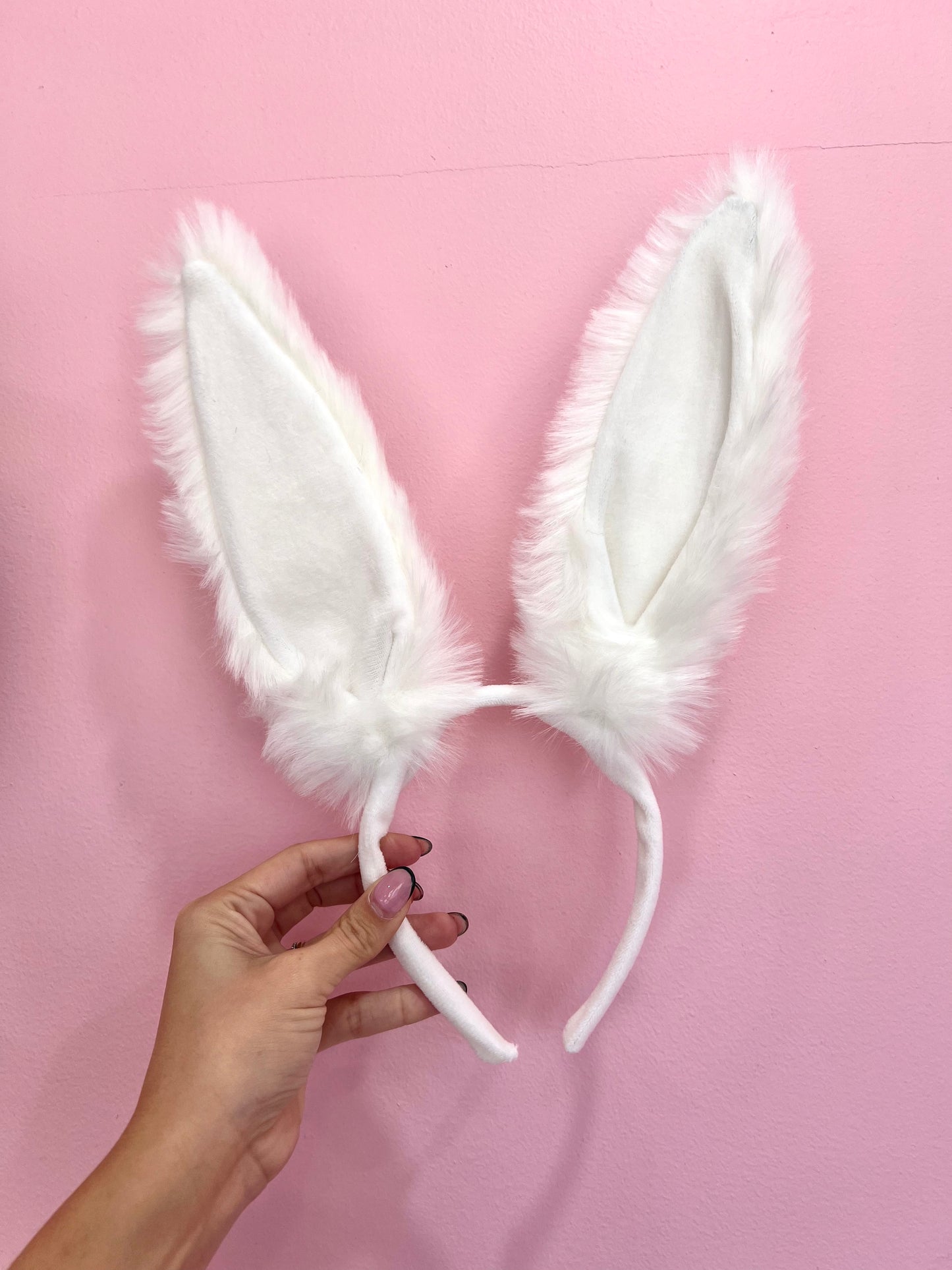 Fluffy bunny orejitas disfraz