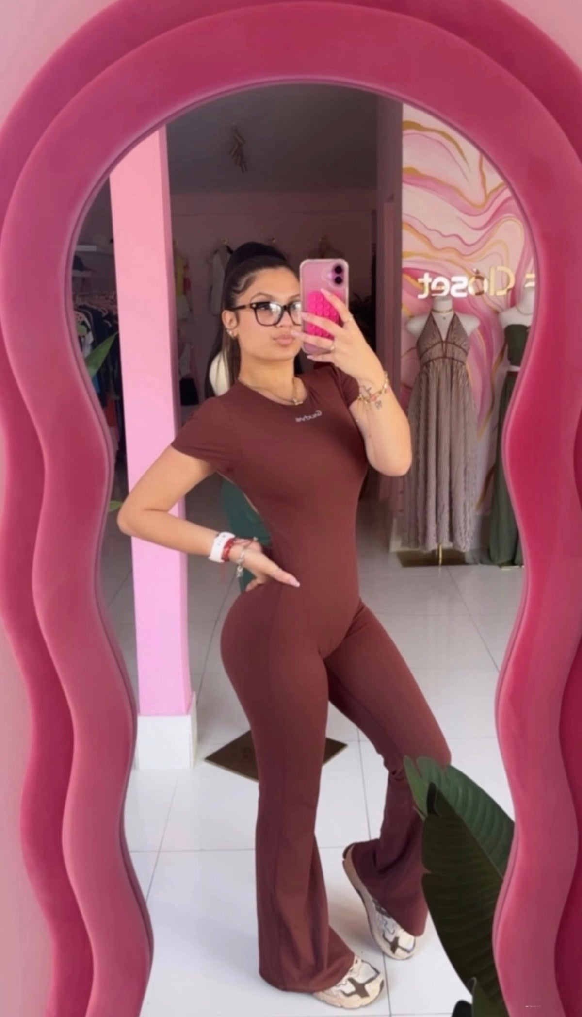 Enterizo palazzo TShirt (espalda abierta) sport