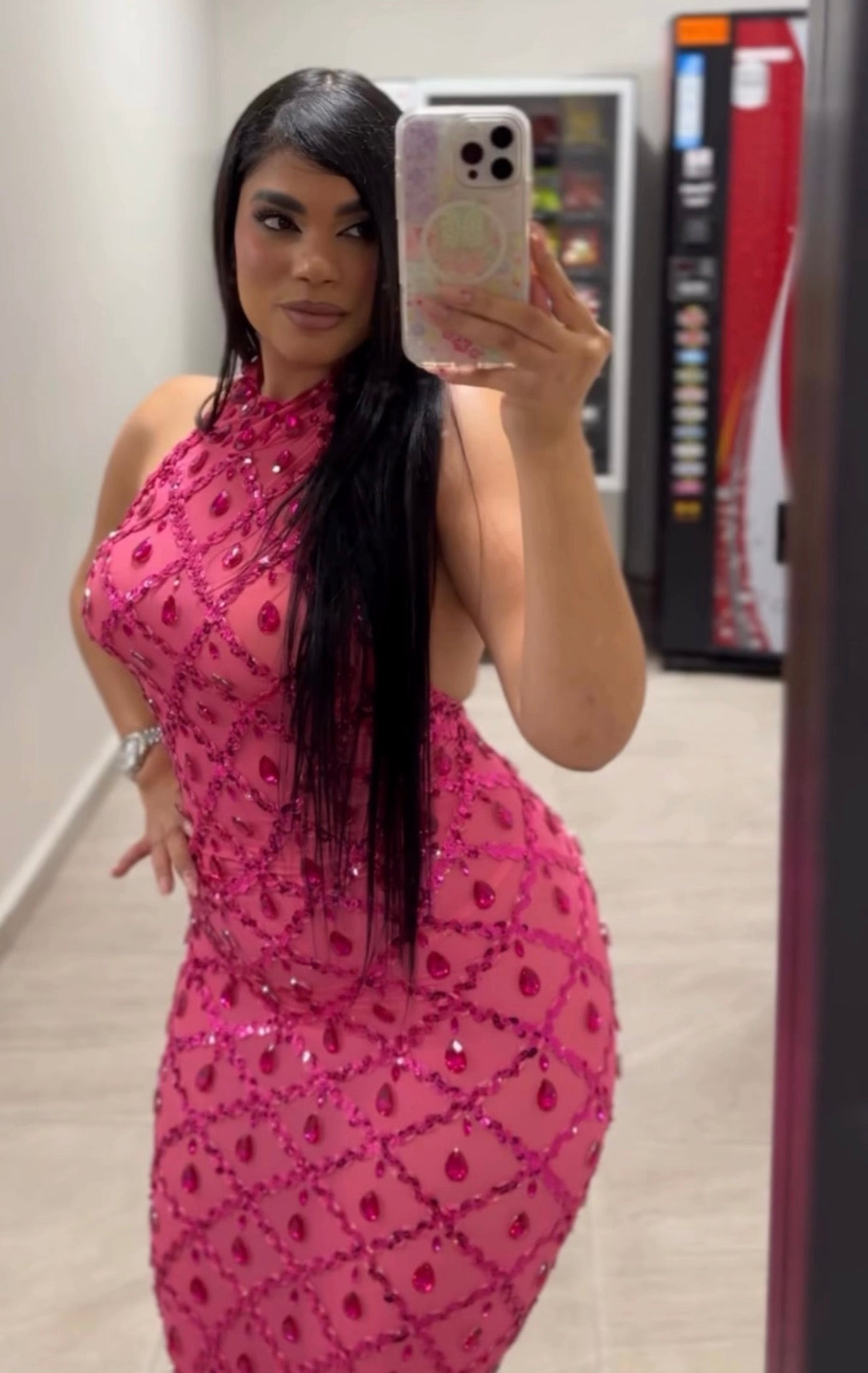 Rhinestone Lux Dress