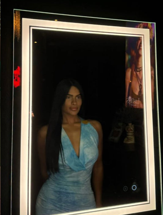 Sky Clam dress