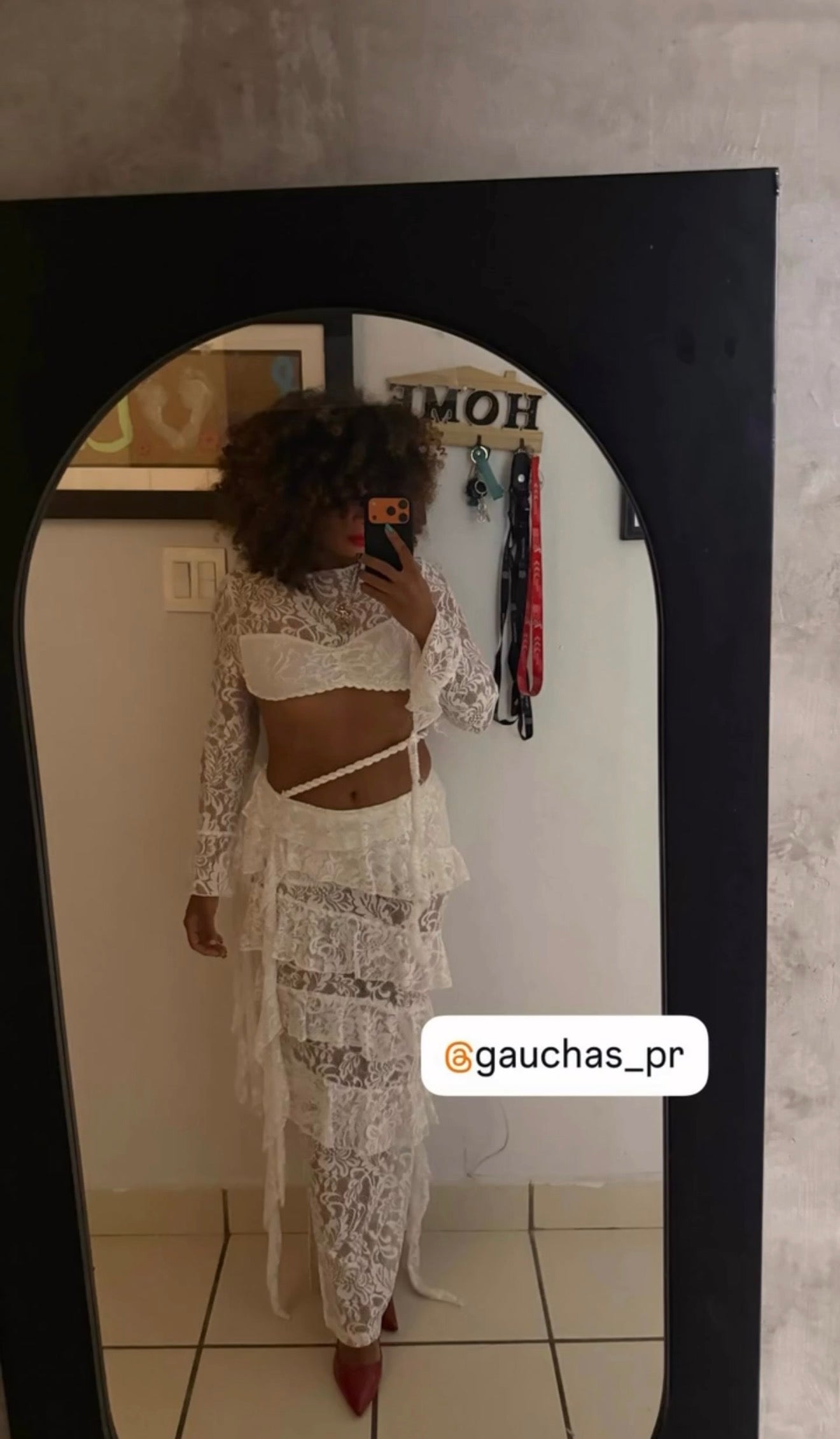 Lace White set