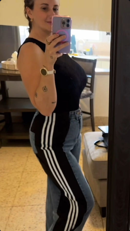 Denim Mix Pant (XXL)