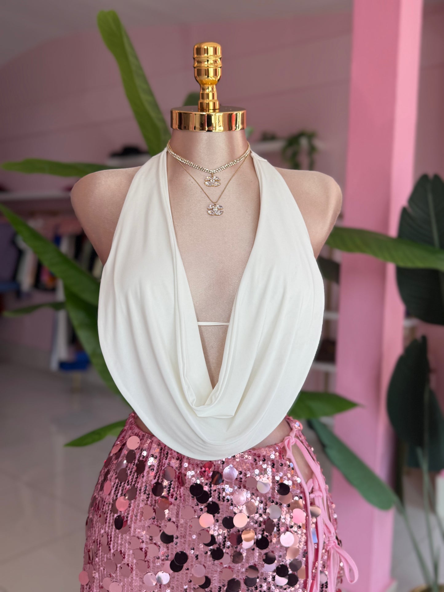 Triangulito Halter top