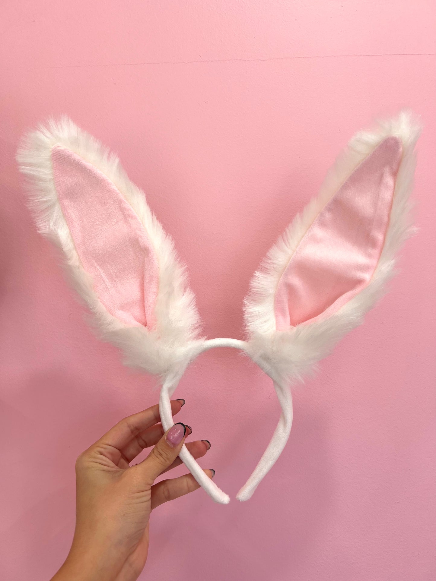 Fluffy bunny orejitas disfraz