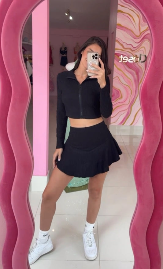 Textura skort set