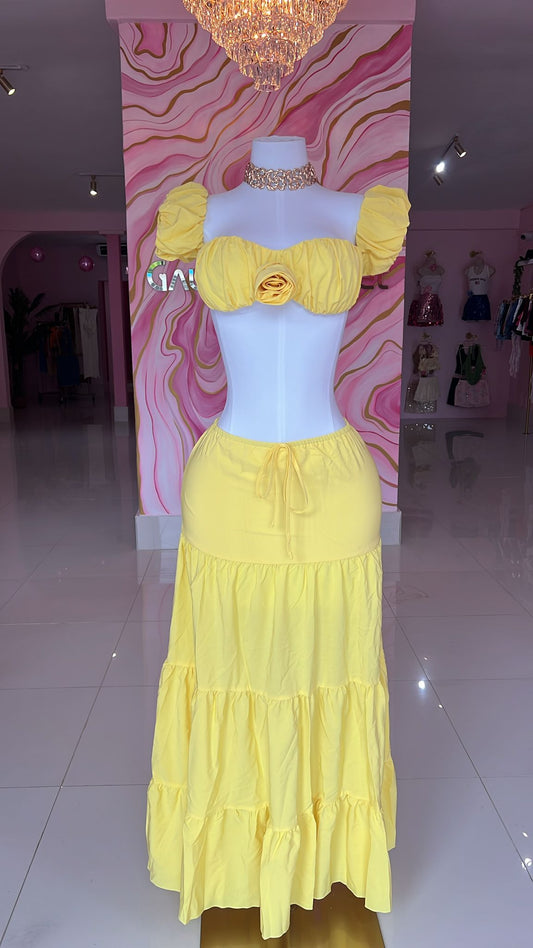 Yellow Flower set