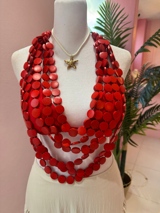 Accesorio top rojo