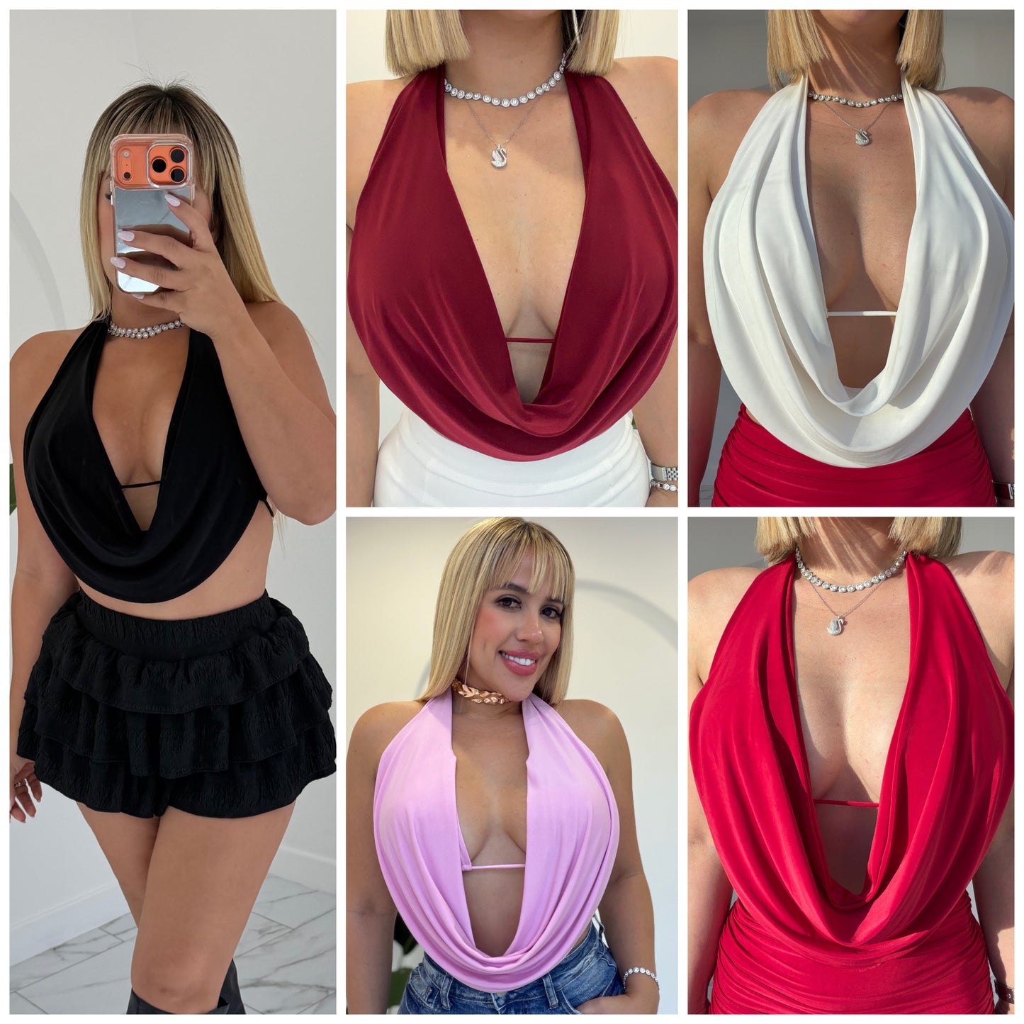 Triangulito Halter top