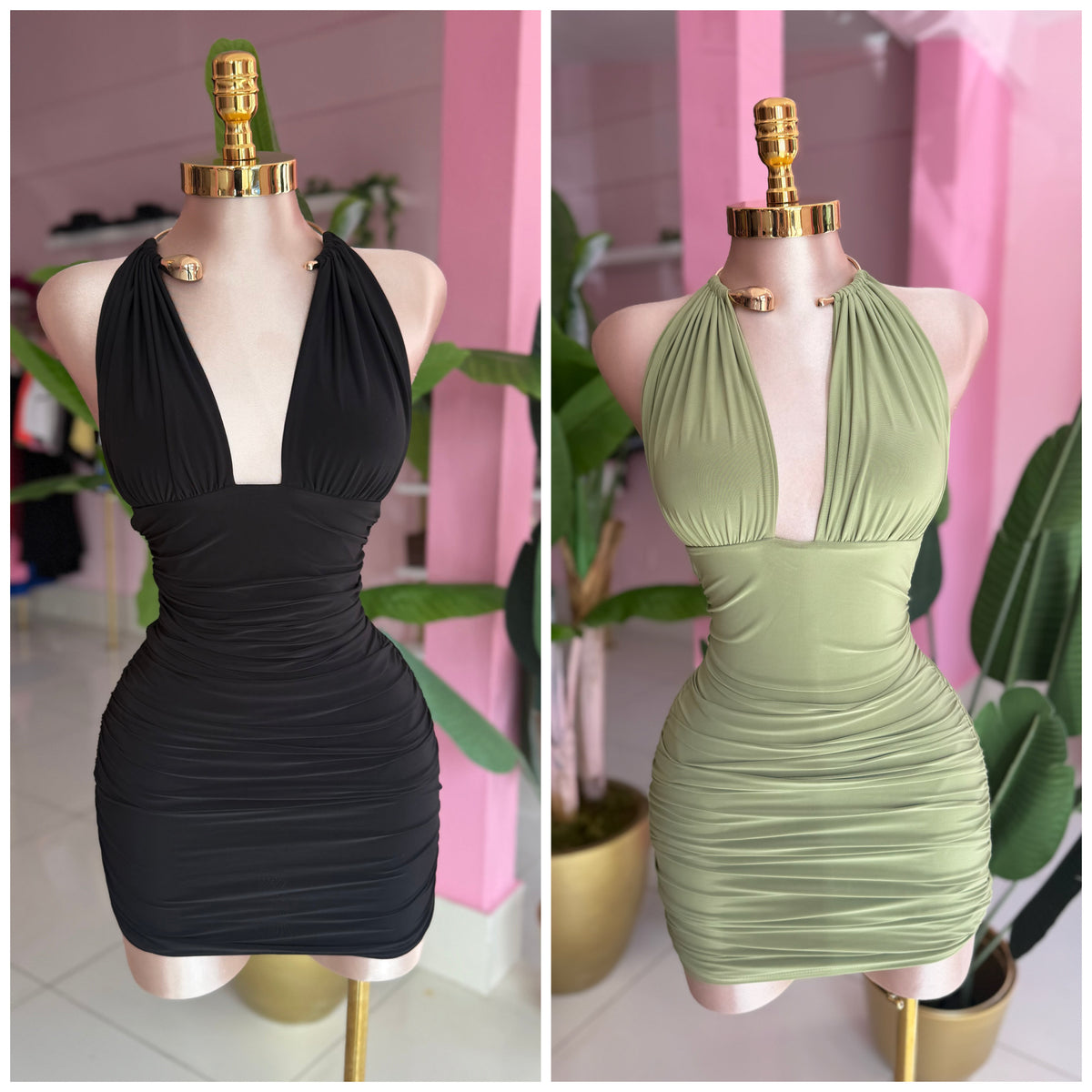 Collar dress