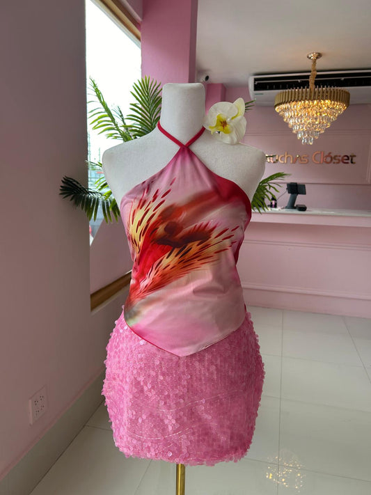 Flor Diamante top