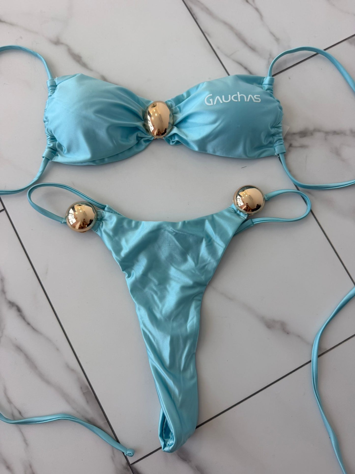 Satin bikini