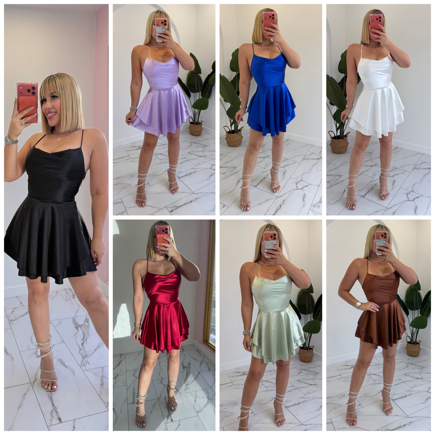 Satin Chic Dress