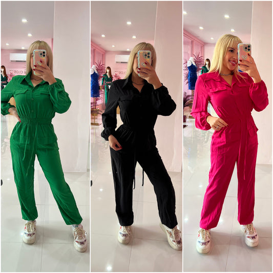 Gaucha jumpsuit scrub (hasta XXL)