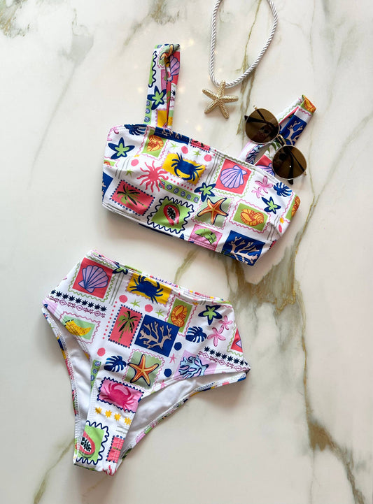 High Waist beach bikini set