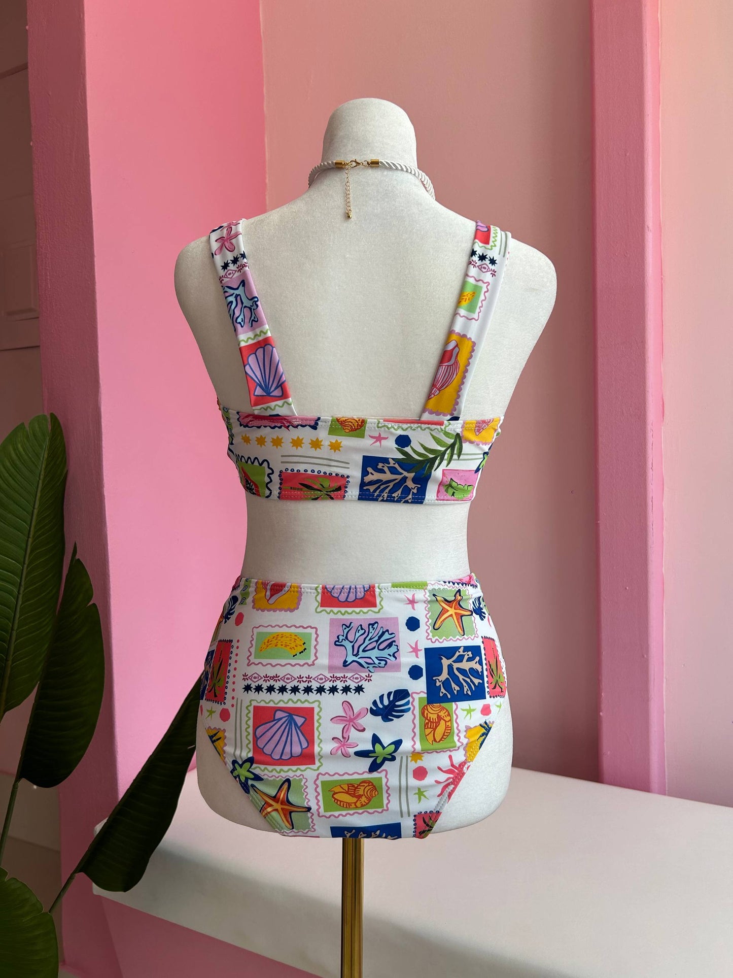 High Waist beach bikini set
