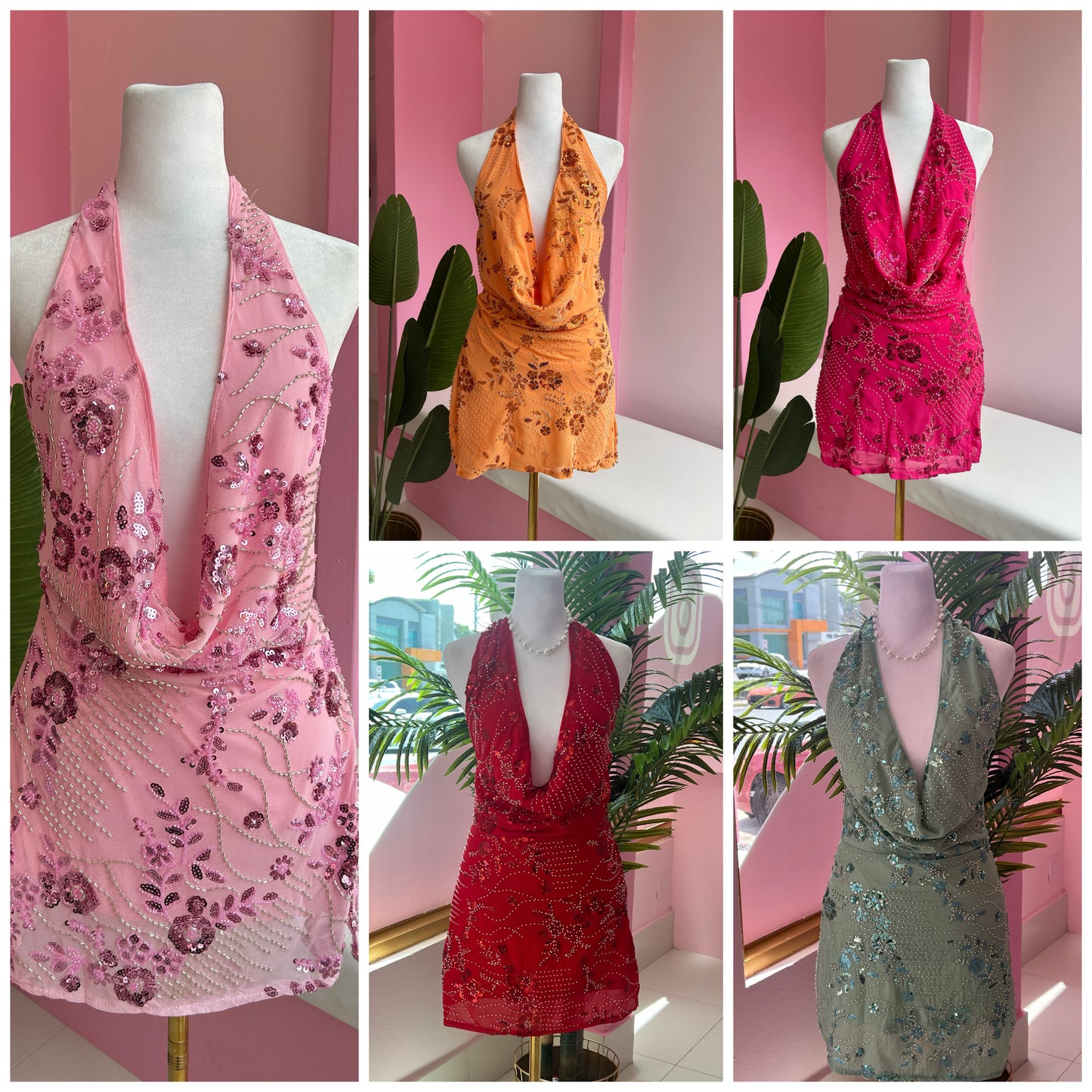 Fancy Halter dress