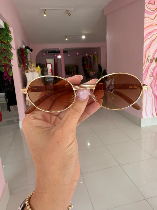 Gafas fancy ovaladas