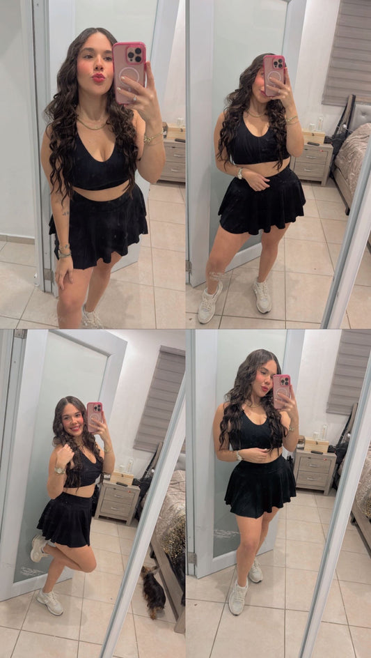 Sport skort set