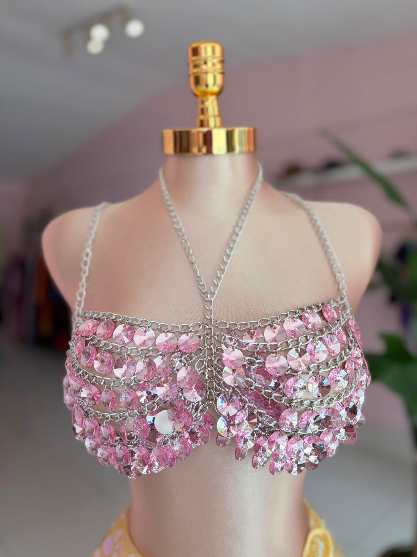 Arabe Rosa Top