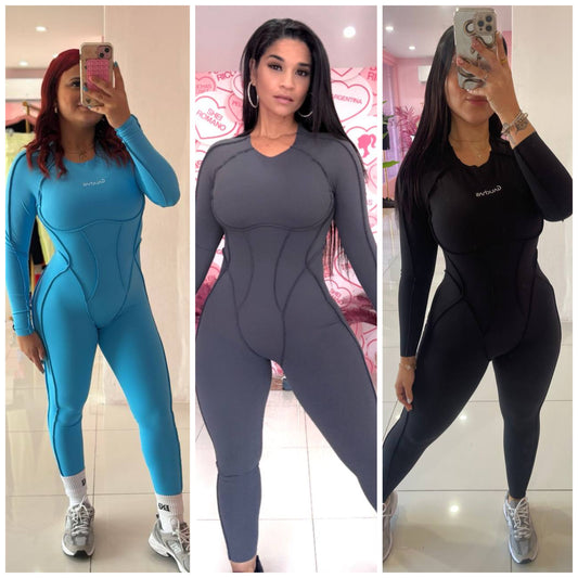 Wonder Sport jumpsuit (manga larga)