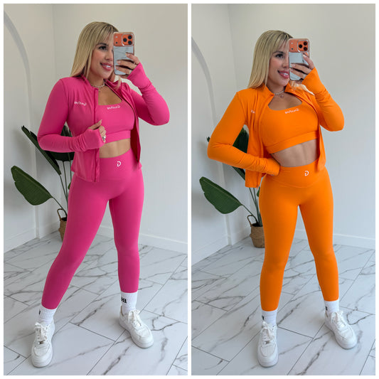 Trio skinny sport set