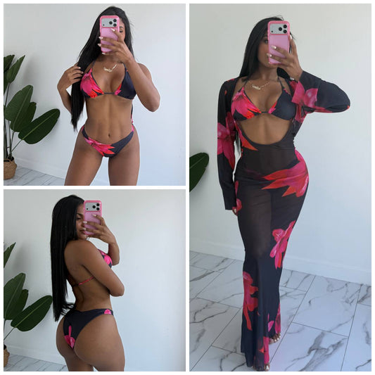Flori 3pcs bikini