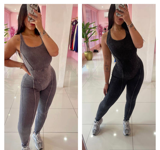 Mineral Open Back Jumpsuit
