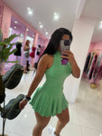 Vestido con pantalon Spandex