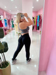 Skinny V legging Negro