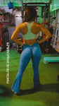 Legging Fruncido Palazzo sport